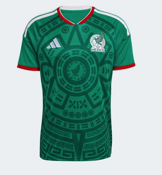 adidas Mens Mexico Home Jersey 25/26
