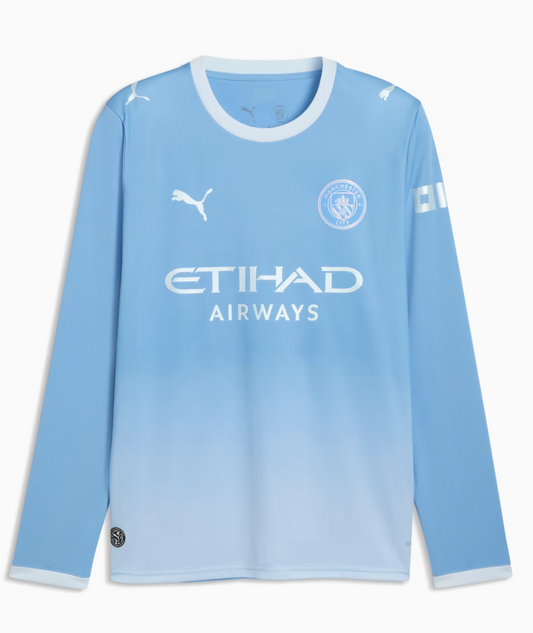 Puma Mens Manchester City Home L/S 26/27 Jersey