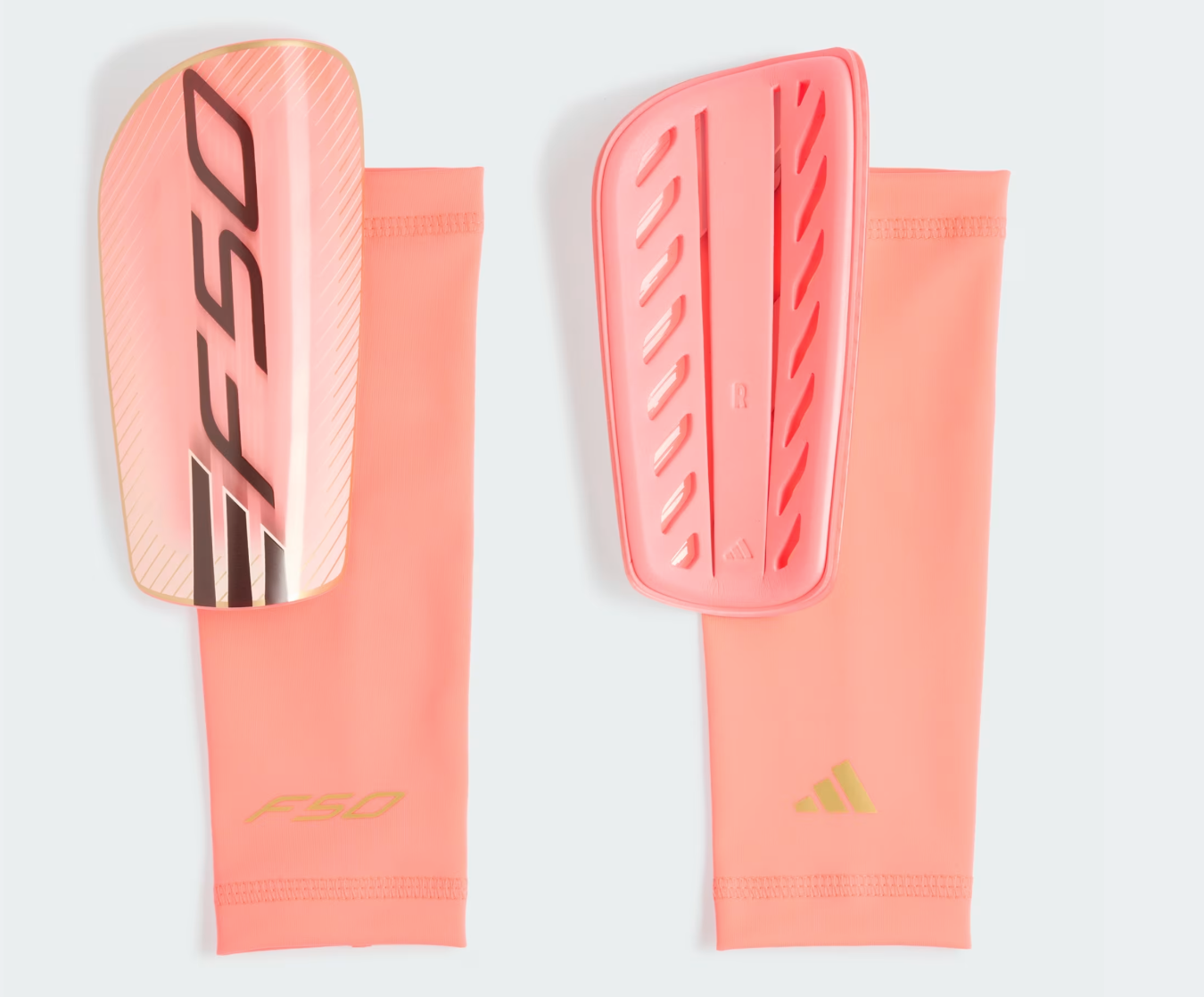 Adidas F50 League Shin Guards PINK