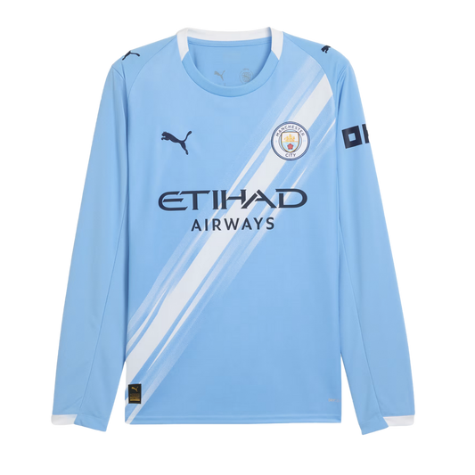 Puma Mens Manchester City Home Long Sleeve 25/26