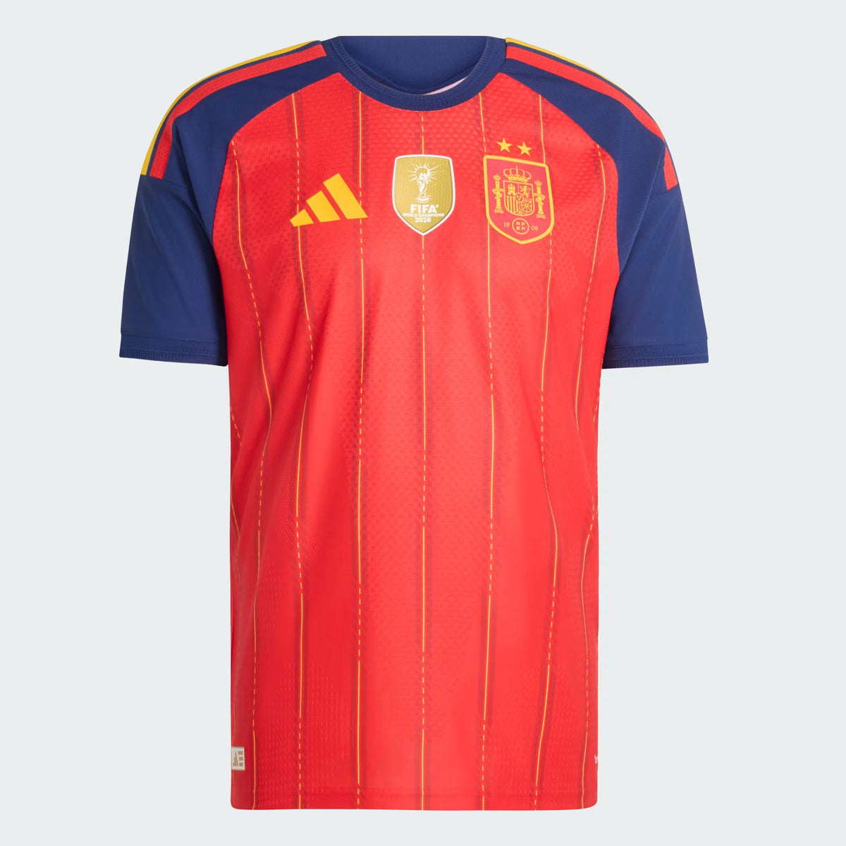 Adidas Spain Home Authetic Winners Jersey