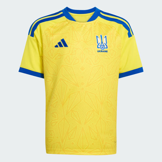 adidas Youth Ukraine Home Jersey 25/26