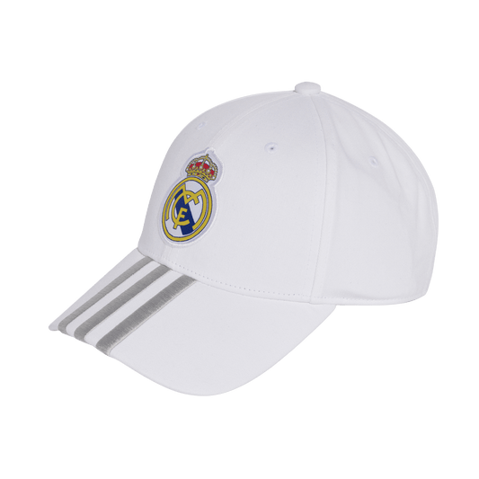 Adidas Real Madrid Baseball Cap (White/Silver)