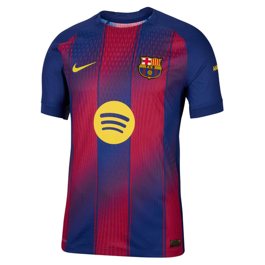 Nike Mens FC Barcelona Authentic Home Jersey 25/26