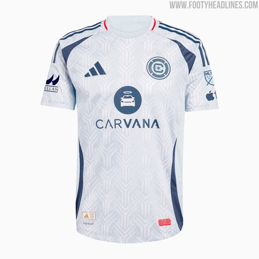 adidas Youth Chicago Fire Away Jersey 25/26