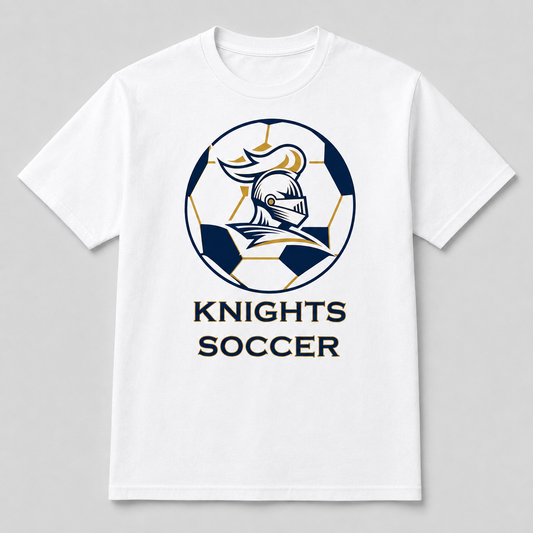 ICCP Soccer White Tee