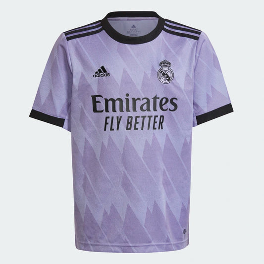 Adidas Real Madrid 22/23 Away Jersey Youth (Purple)