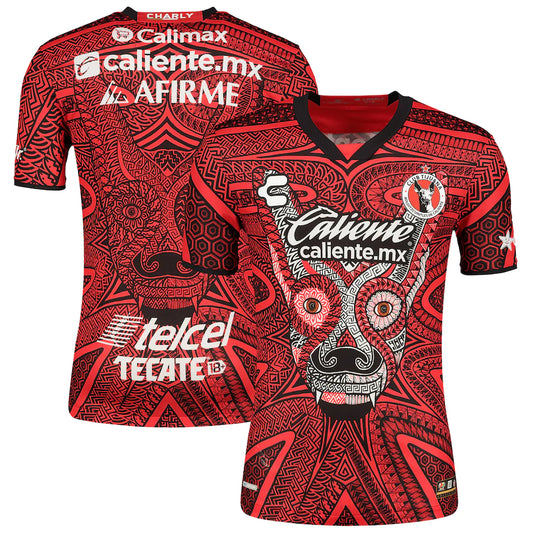 Club Tijuana Charly 2022/23 Third Authentic Jersey - Red