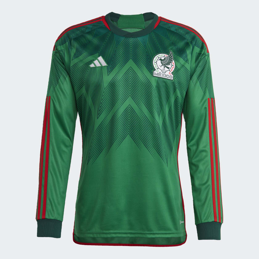 Adidas Men's Mexico Long Sleeve Jersey 2022