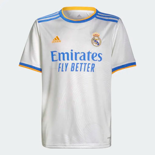 adidas Youth Real Madrid 21/22 Home Jersey