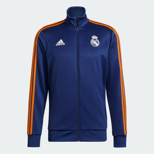 Adidas Real Madrid 3 Stripe Track Top